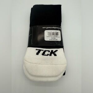 MadSports Stuff Pro Line TCK Baseball Softball Socks Black Size Medium Over Calf